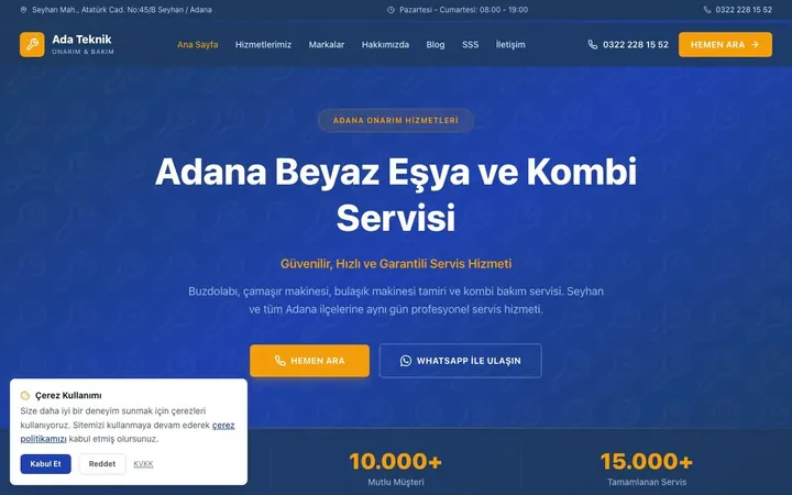 Beyaz Eşya & Kombi Servisi