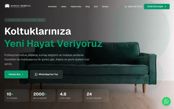 Mobilya & Koltuk Döşeme