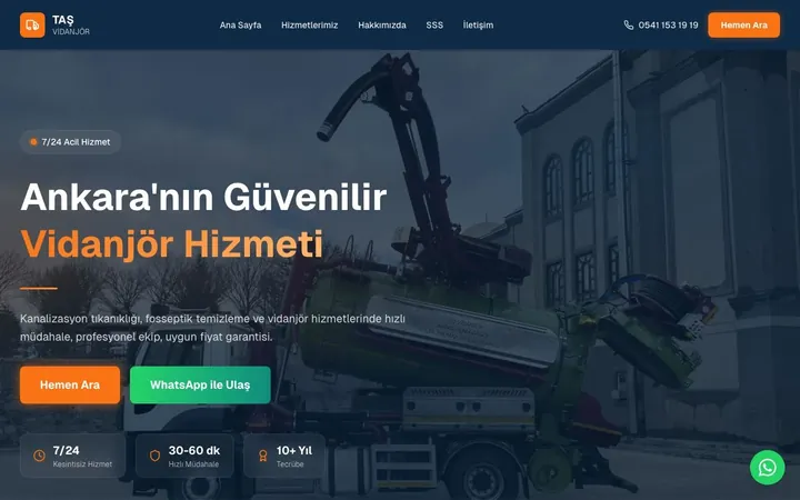 Vidanjör & Altyapı Hizmeti